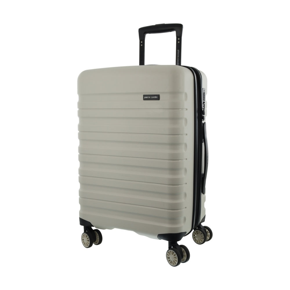 Pierre Cardin 3-Pieces 4 Wheel Hard-Shell Suitcase Travel Luggage Set Snow