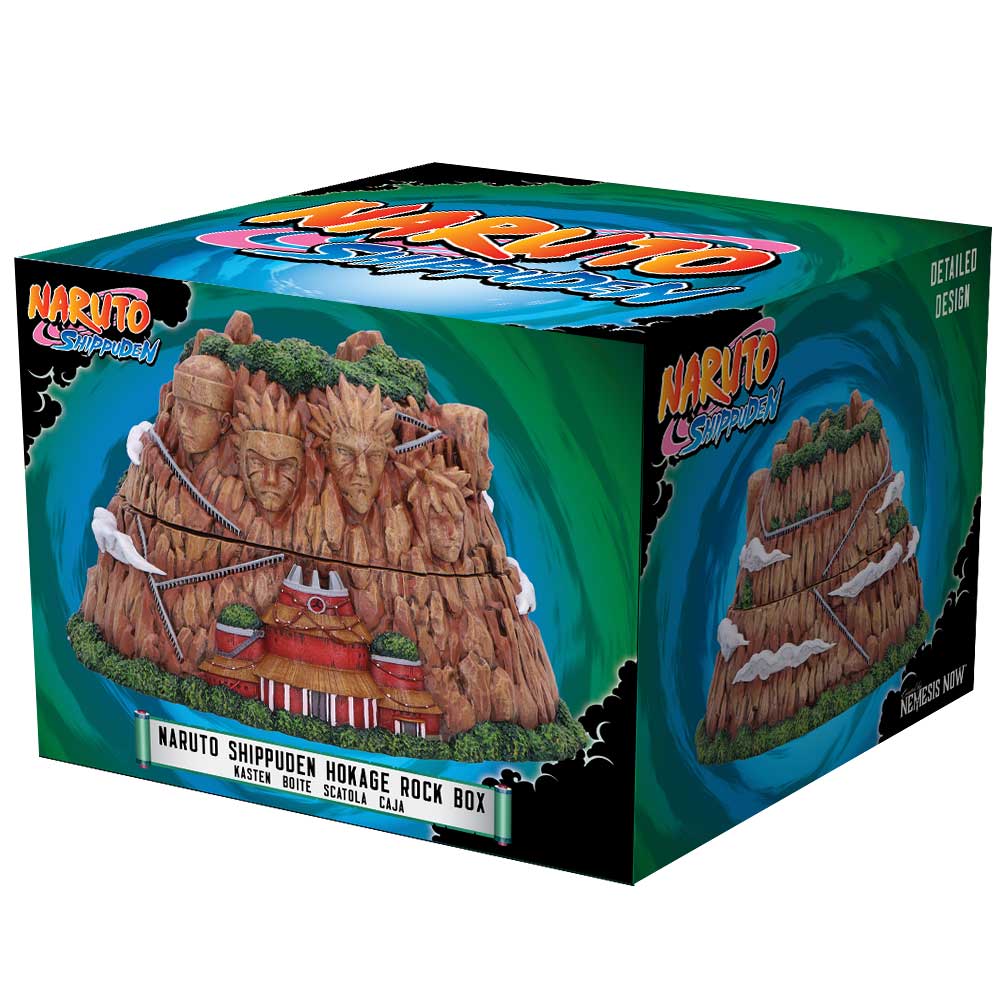 Nemesis Now Hokage Rock Box Naruto