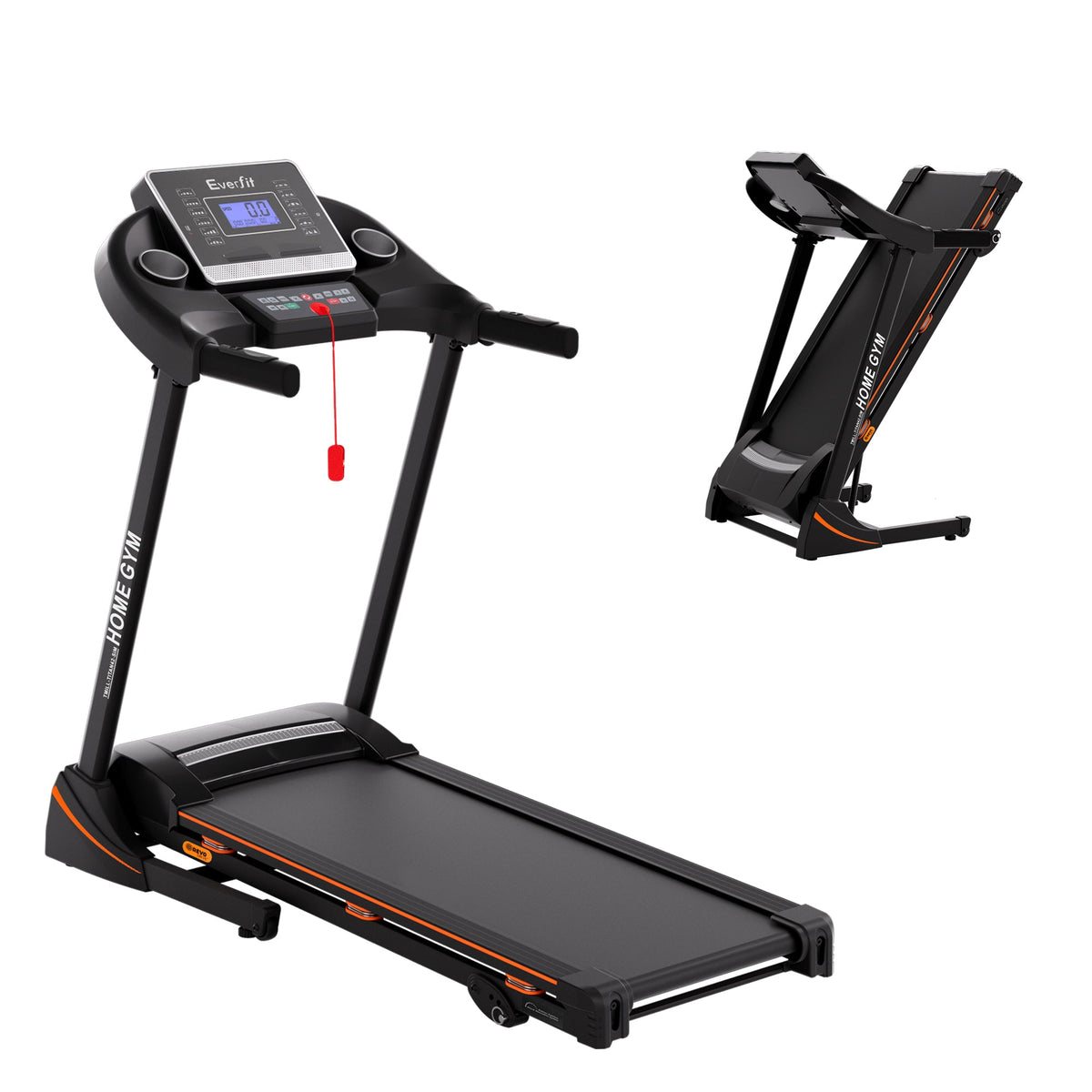 Everfit Treadmill Electric Home Gym Fitness Exercise Machine Hydraulic 420mm