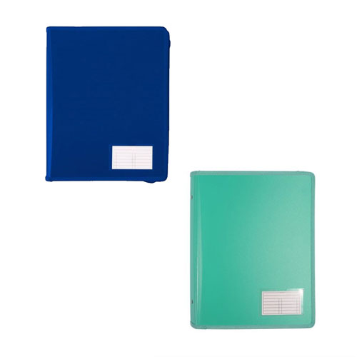 Bantex A4 2D-Ring Zippered Binder 25mm - Blueberry