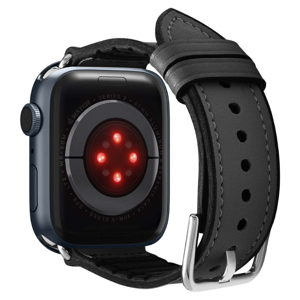Spigen Apple Watch 42mm 41mm 40mm 38mm Retro Fit Band (Black)