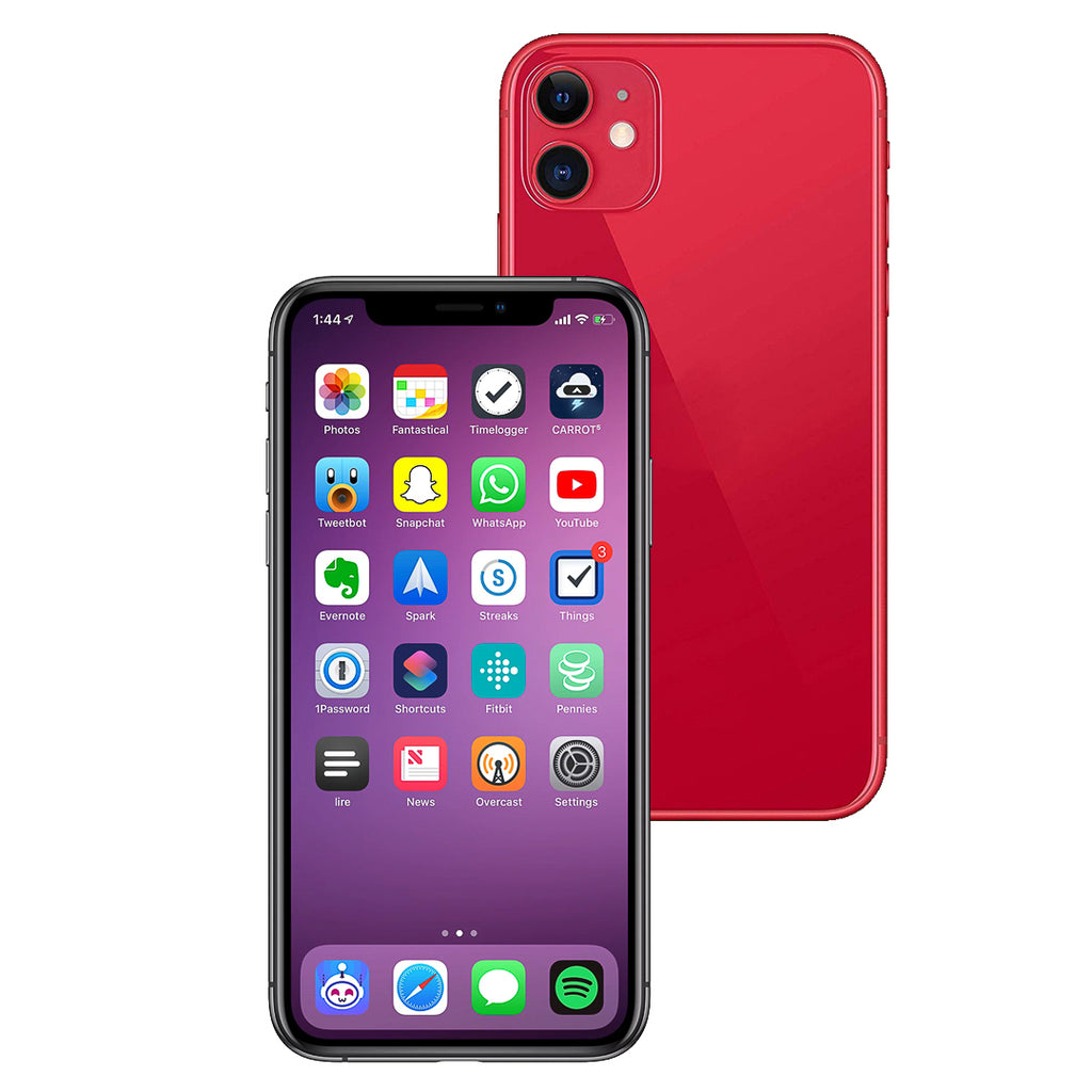 Apple iPhone 11 128GB (Red) [~Refurbished: Excellent]