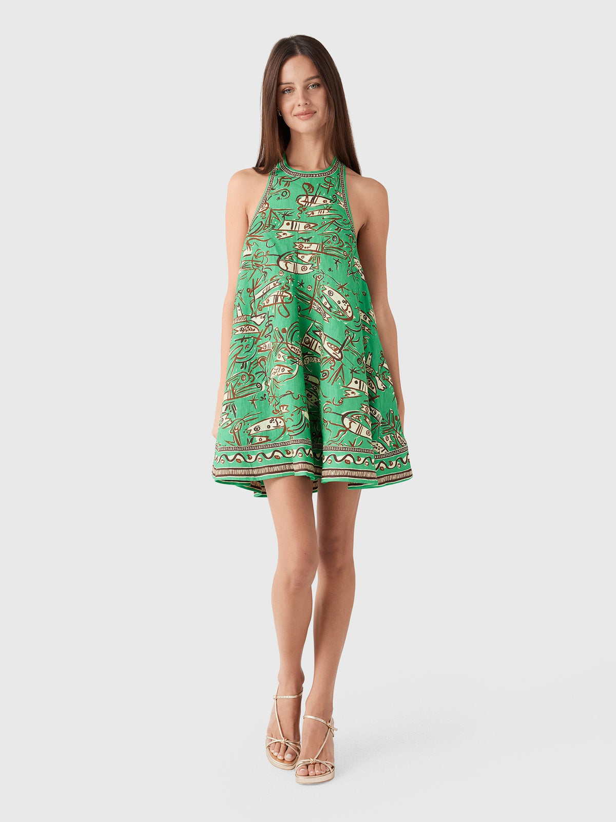 Alemais Women's Fish Sticks Mini Dress