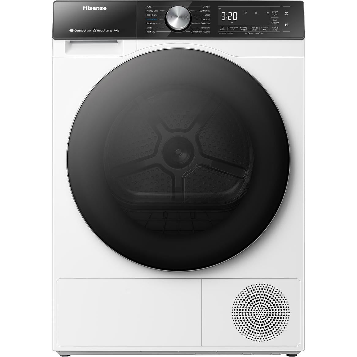 Hisense HDF5S90H Series 5 9kg Heat Pump Dryer (White)