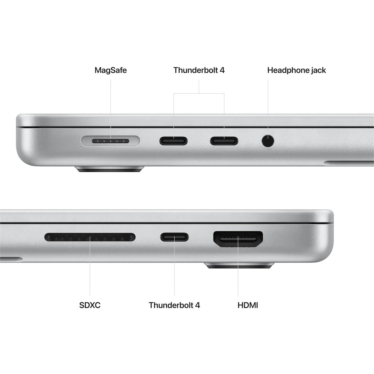 Apple MacBook Pro 14-inch with M2 Pro Chip, 1TB SSD (Silver/2023) [~Refurbished]