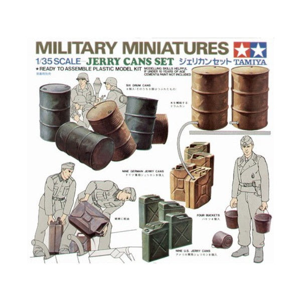 Tamiya 1/35 Jerry Can Set