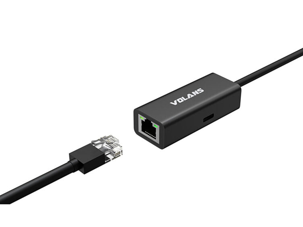 Volans VL-RJ45-CP Aluminium USB-C to Gigabit Ethernet Network Adapter