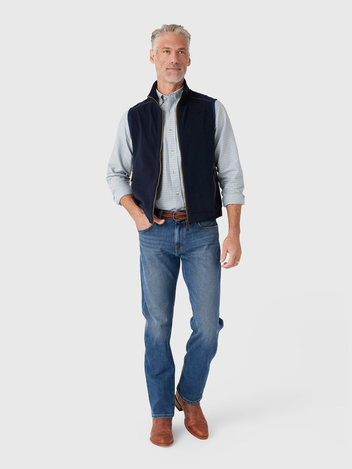 Frauenschuh Men's Neil Biodegradable Fleece Vest