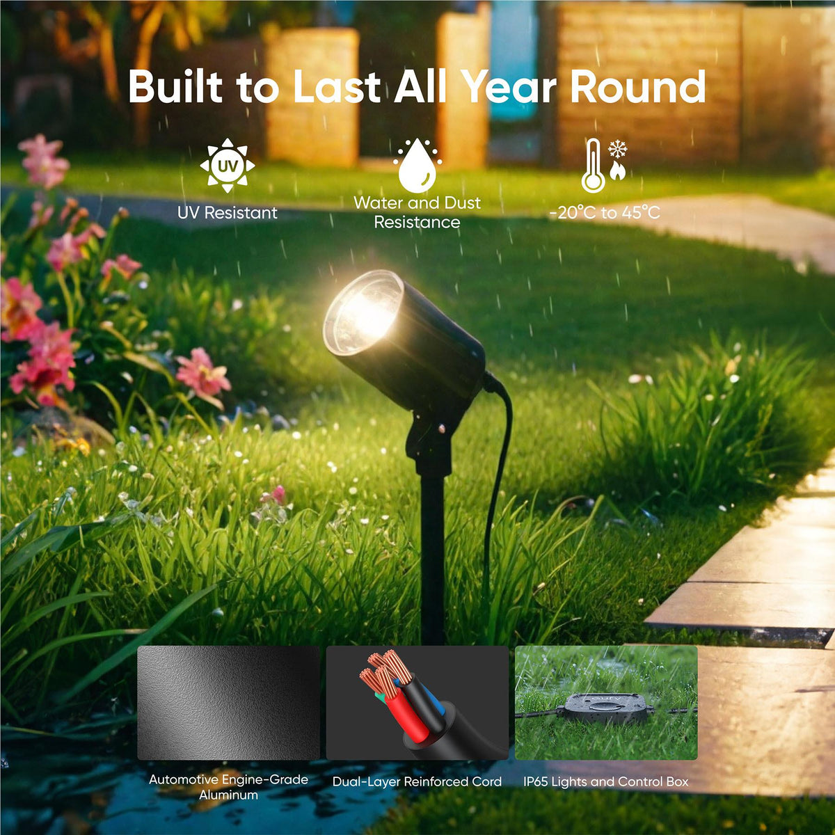 eufy E10 Outdoor Spotlights (2 Pack)