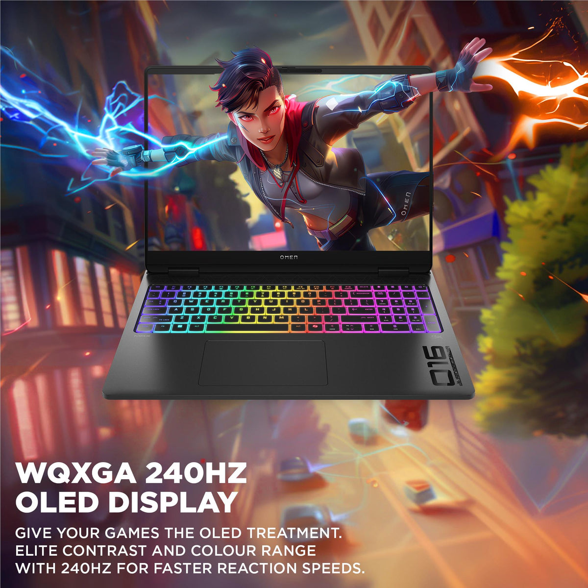 HP OMEN Max 16" UWVA 2.5K 240Hz OLED Gaming Laptop (Intel Core Ultra 7/GeForce RTX 5070 Ti)[Ex-Display]