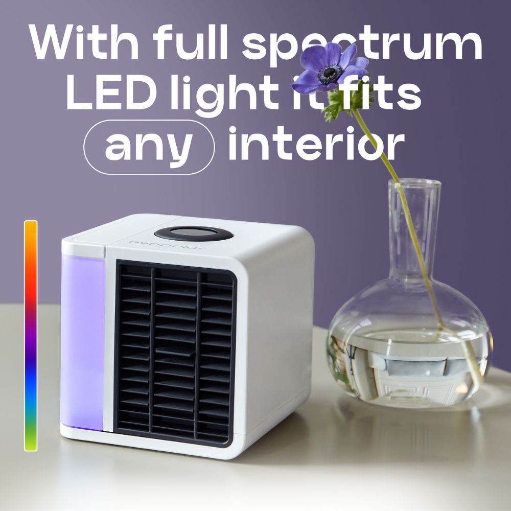 Evapolar evaLIGHT plus Personal Air Cooler and Humidifier (Black)