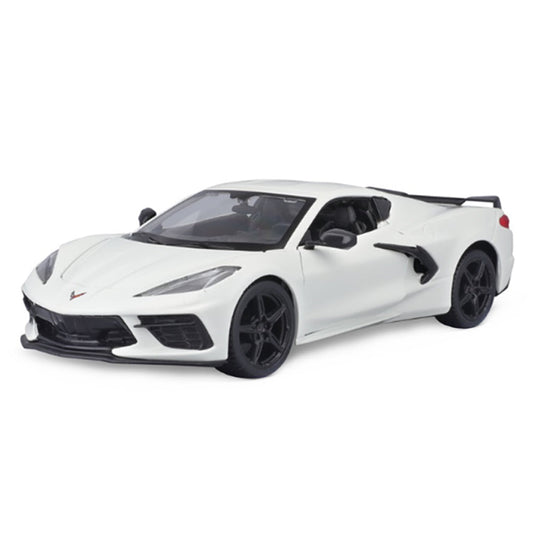 Maisto 1:24 Scale Chevrolet Corvette Stingray Z-51 2020 Assembly Line Model Car