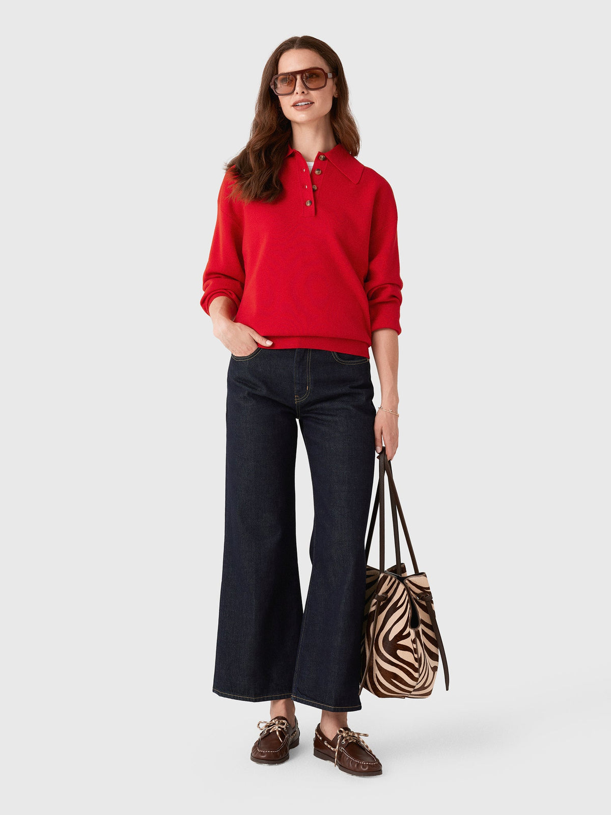Alemais Women's Rocky Knit Polo
