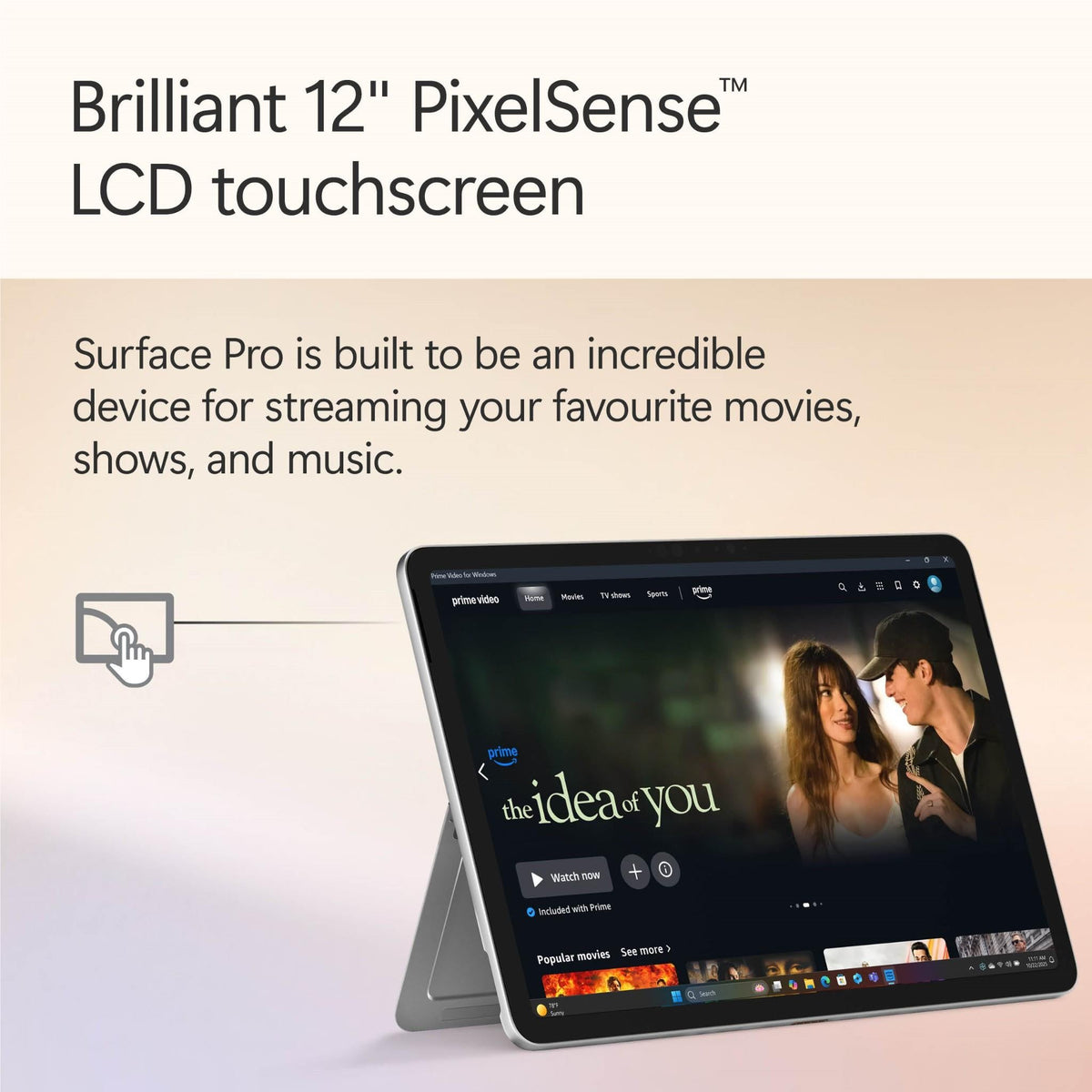 Microsoft Surface Pro Copilot+ AI PC 12" Snapdragon X Plus 8 core/16GB/256GB (Platinum)