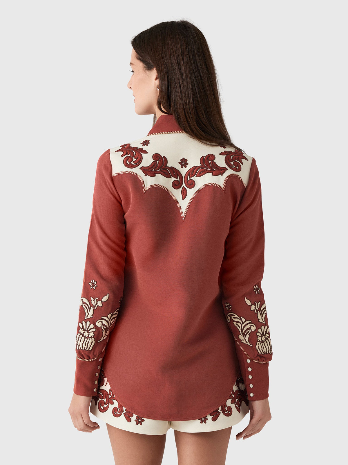 Alemais Women's Duke Embroidered Shirt