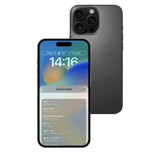 Apple iPhone 16 Pro Max 1TB (Black Titanium) [~Refurbished: Excellent]
