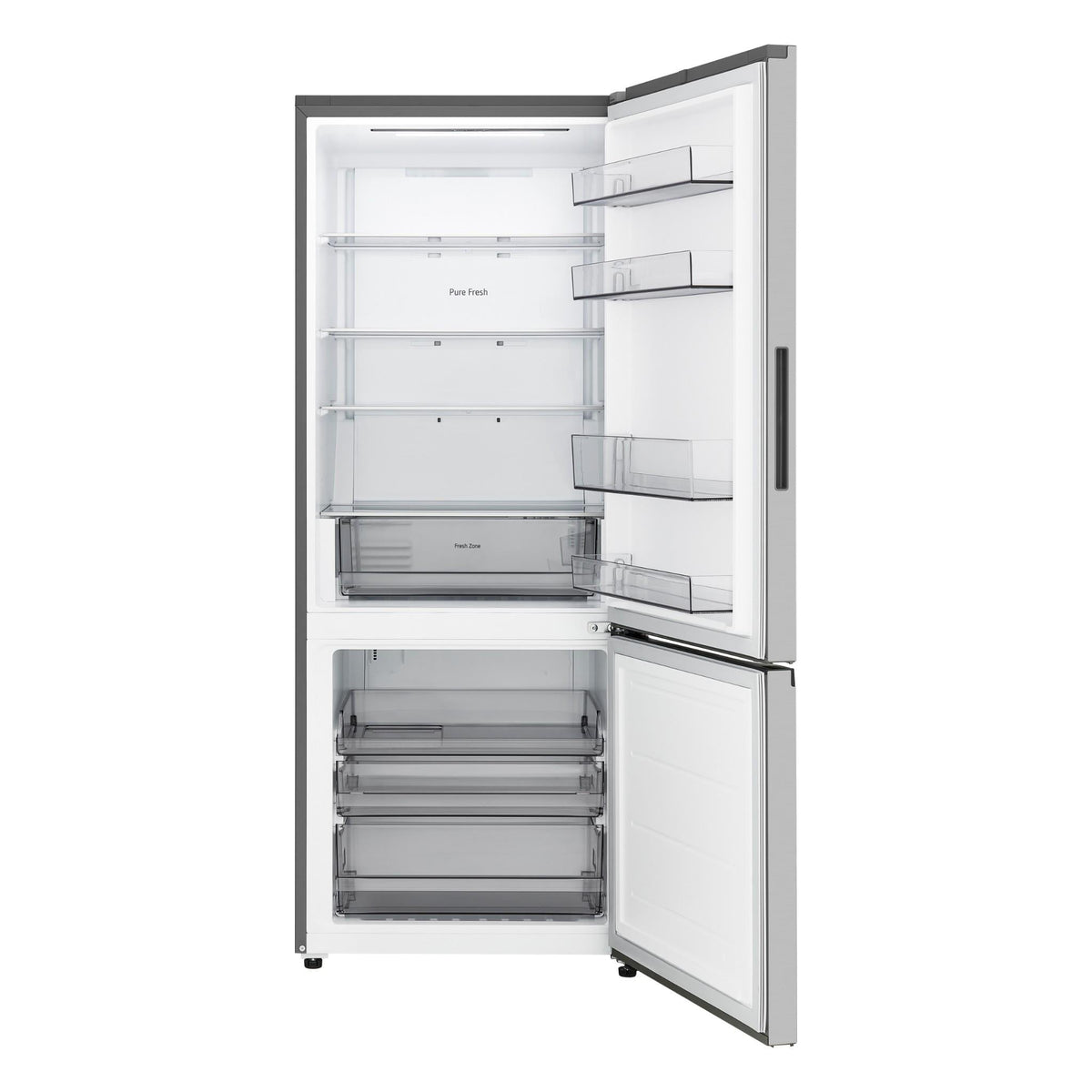 LG GB-B400PS 436L Bottom Mount Fridge (Prime Silver)