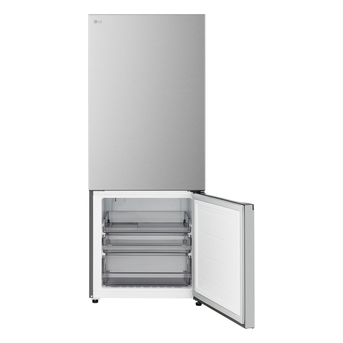 LG GB-B400PS 436L Bottom Mount Fridge (Prime Silver)