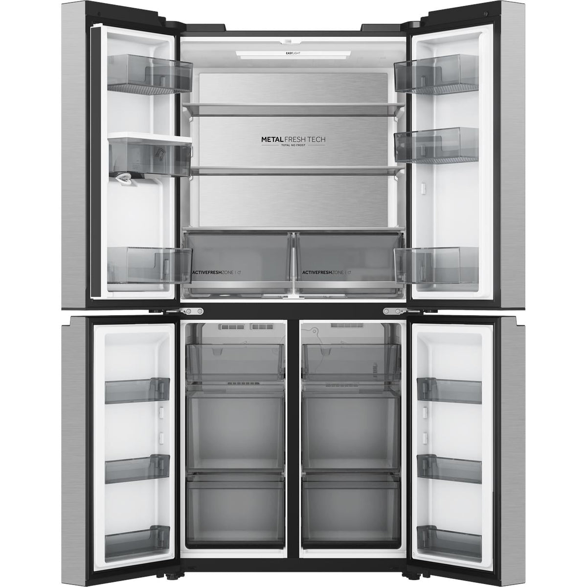 Haier HRF590YHS 574L Quad Door Fridge (Satina)