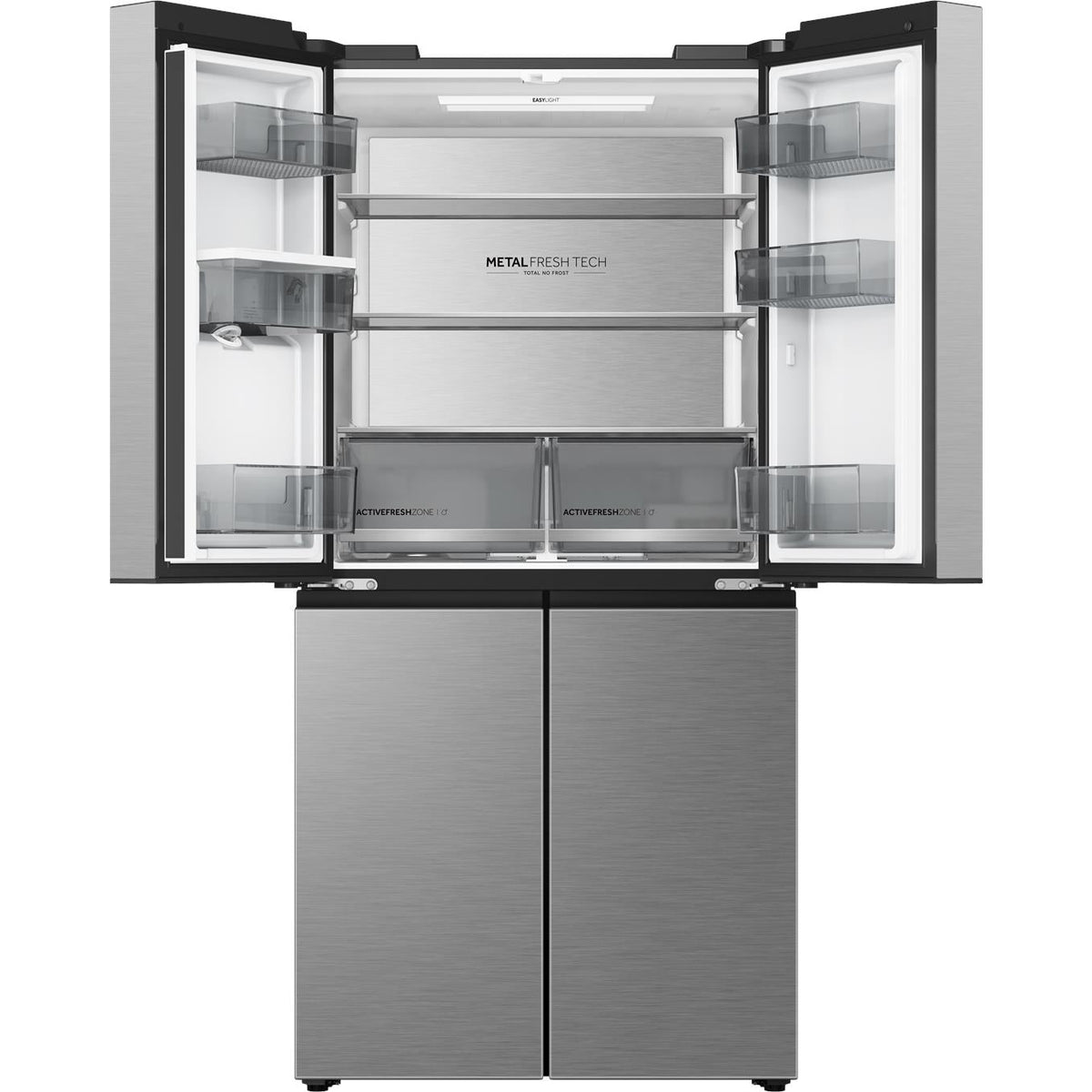 Haier HRF590YHS 574L Quad Door Fridge (Satina)
