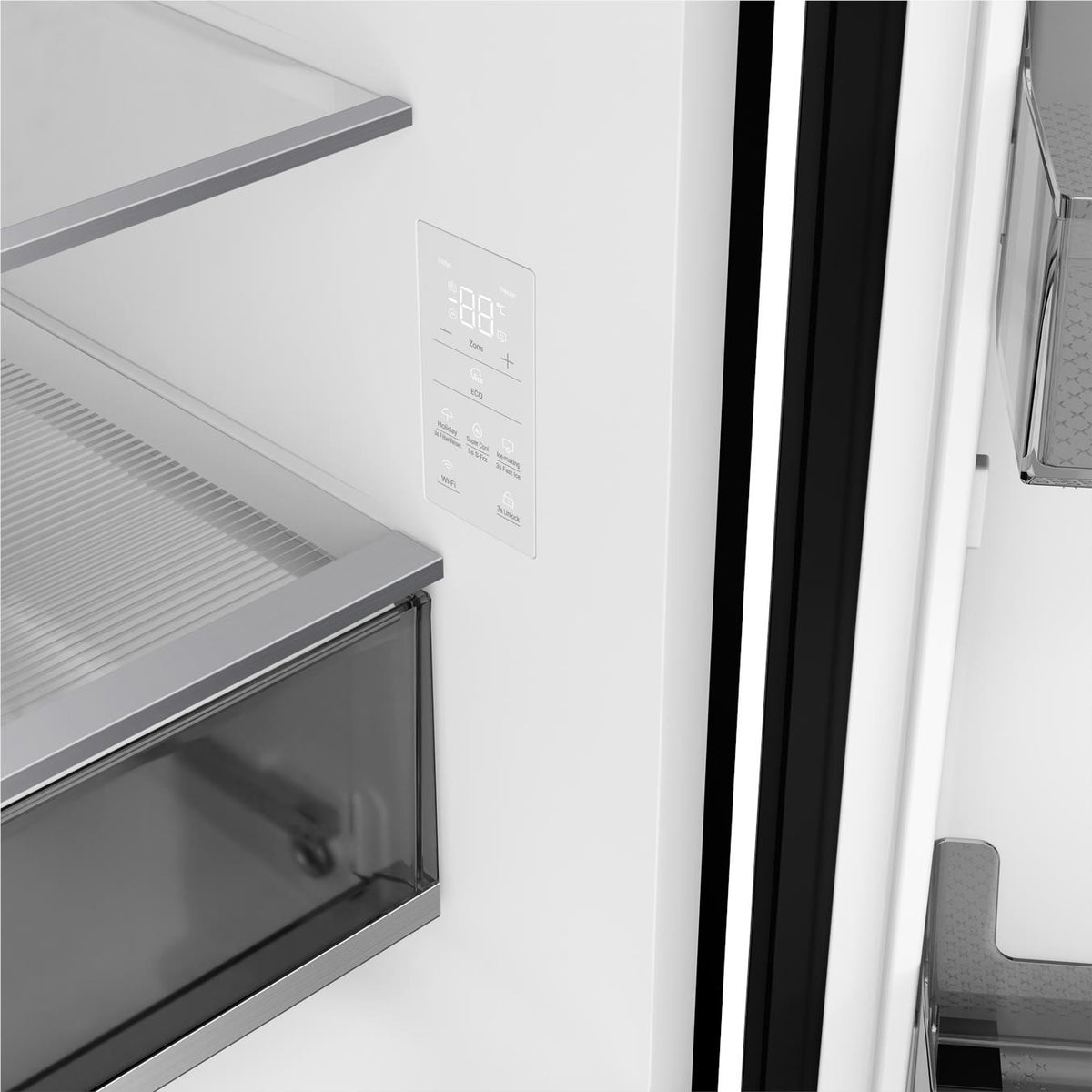 Haier HRF590YPC 573L Quad Door Fridge (Black)