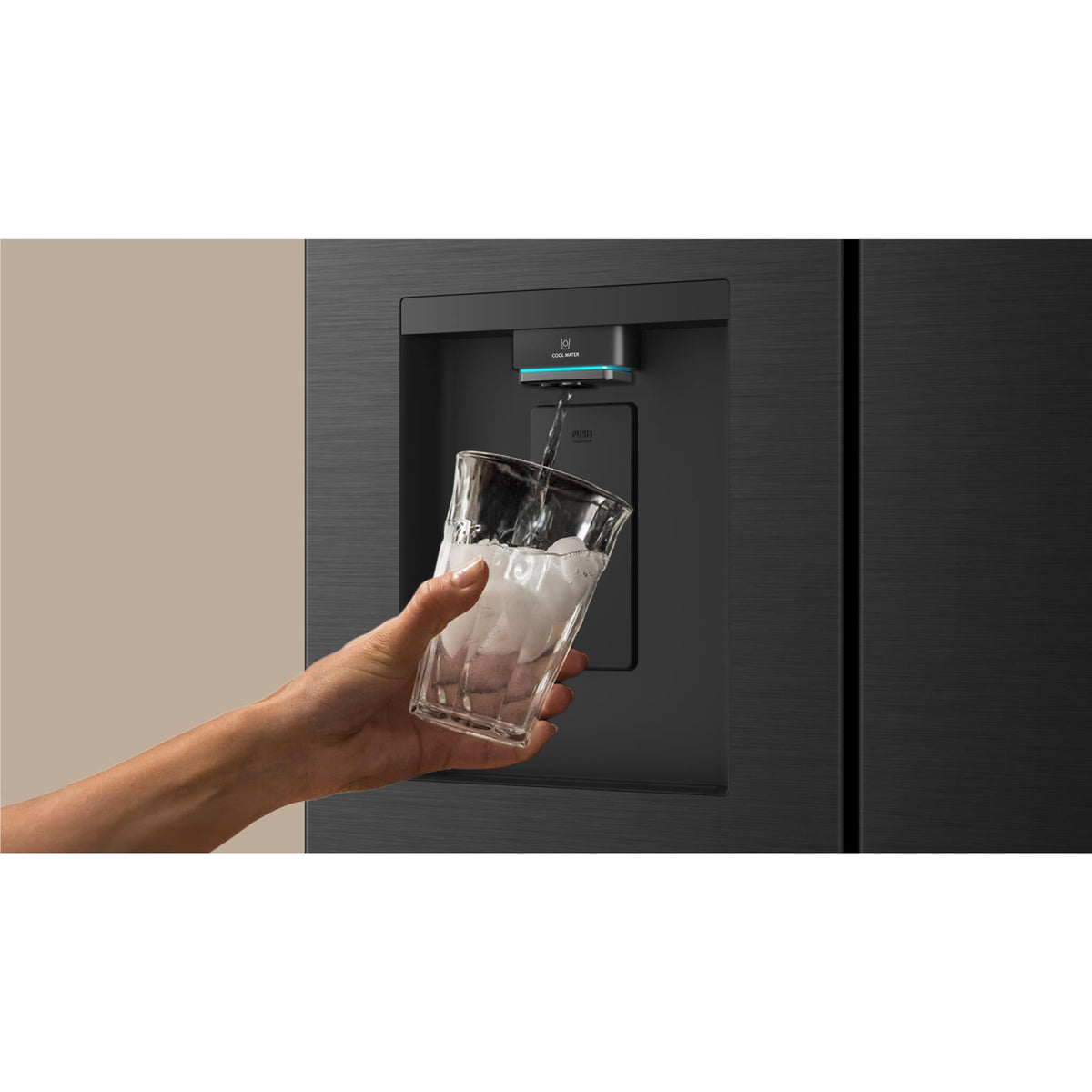 Haier HRF590YPC 573L Quad Door Fridge (Black)