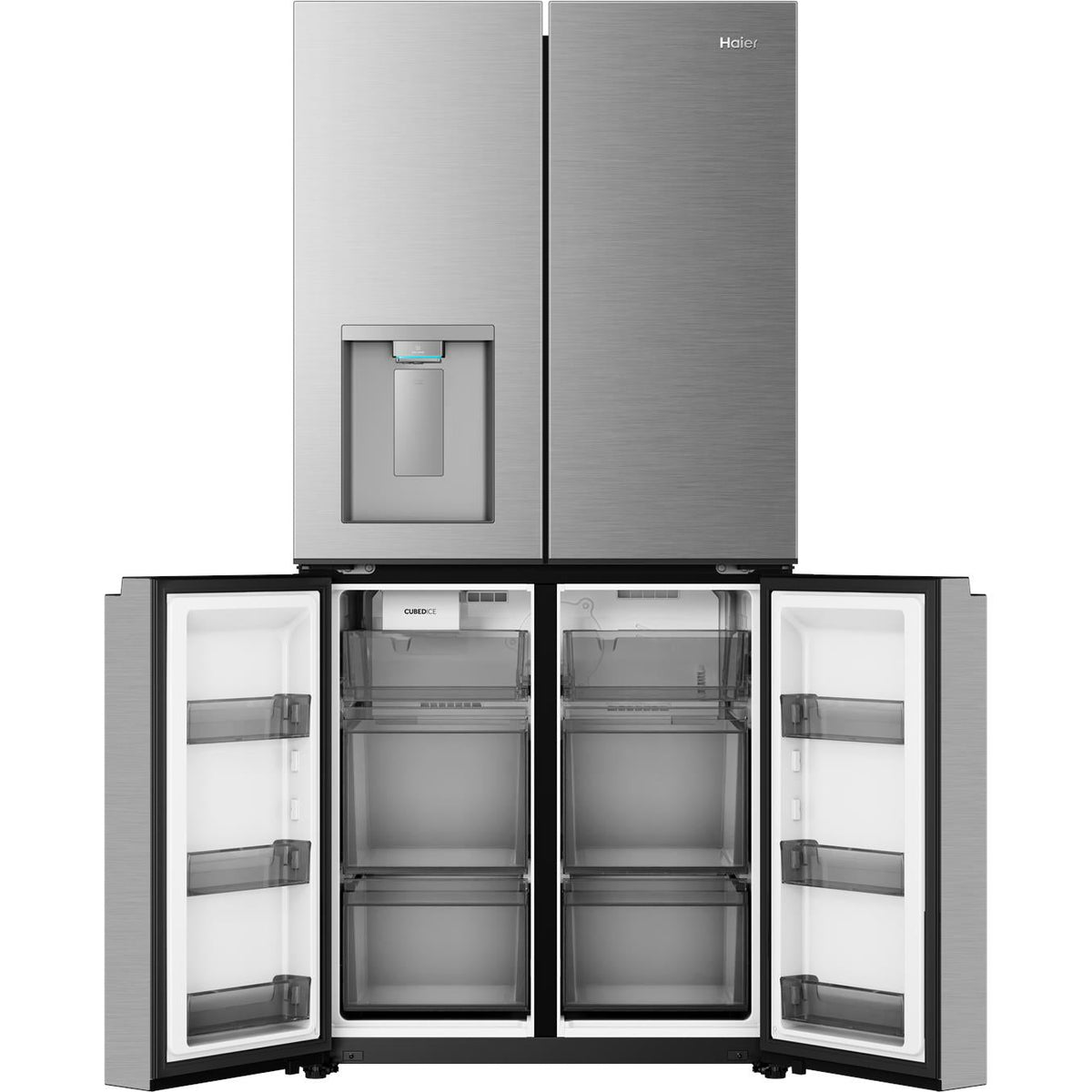 Haier HRF590YPS 573L Quad Door Fridge (Silver)