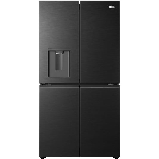 Haier HRF690YHC 675L Quad Door Fridge (Black)