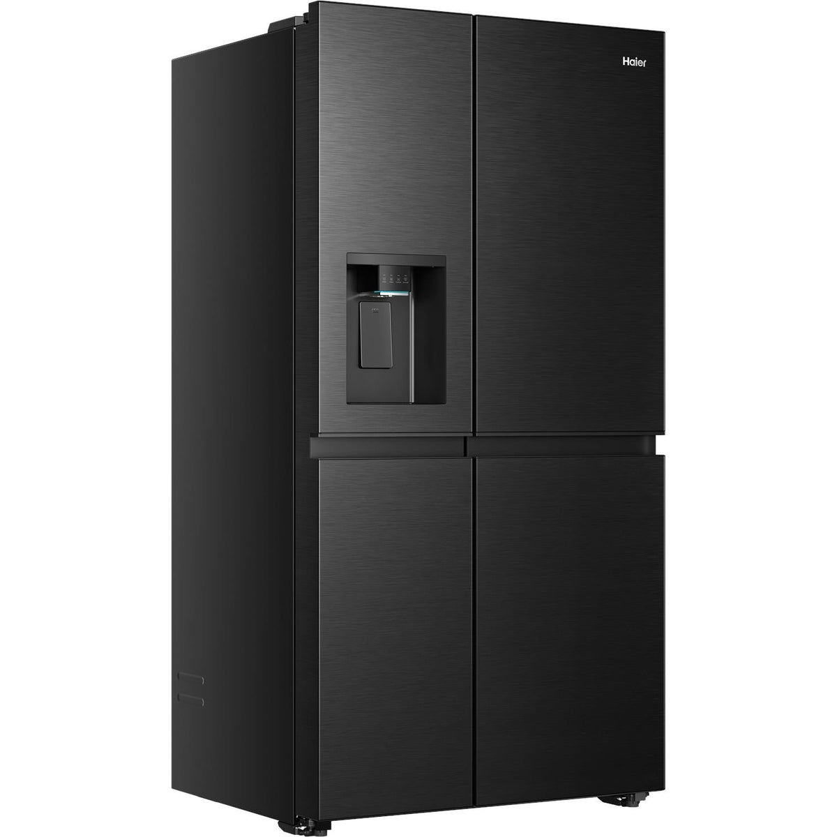 Haier HRF650XZC 650L Side-by-Side Fridge (Black)