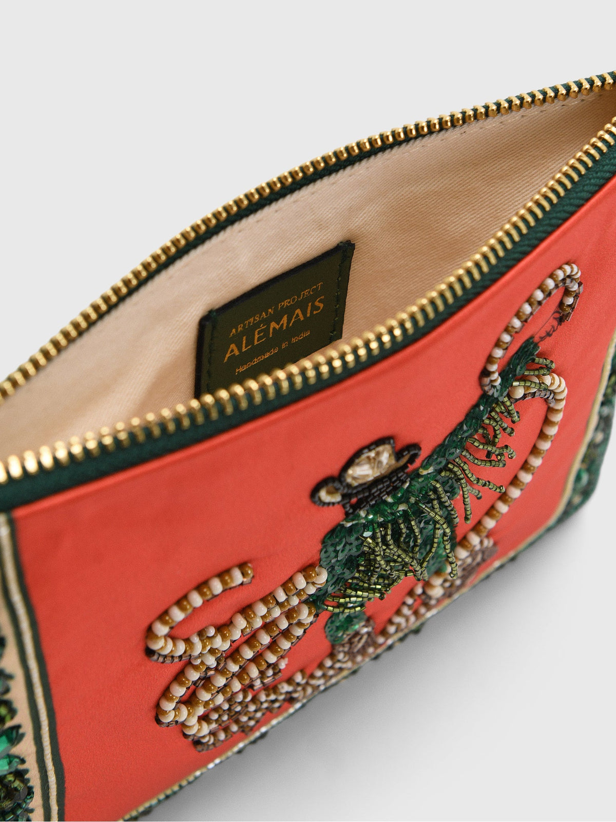 Alemais Ace Cowboy Embellished Clutch