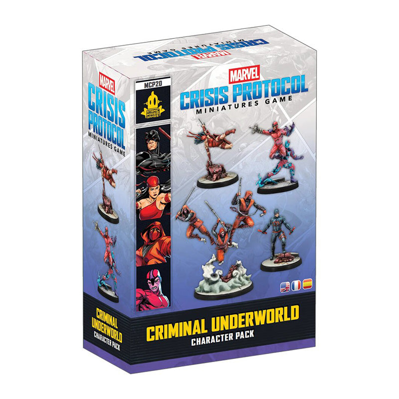 Atomic Mass Games Marvel Crisis Protocol Criminal Underworld Character Pack