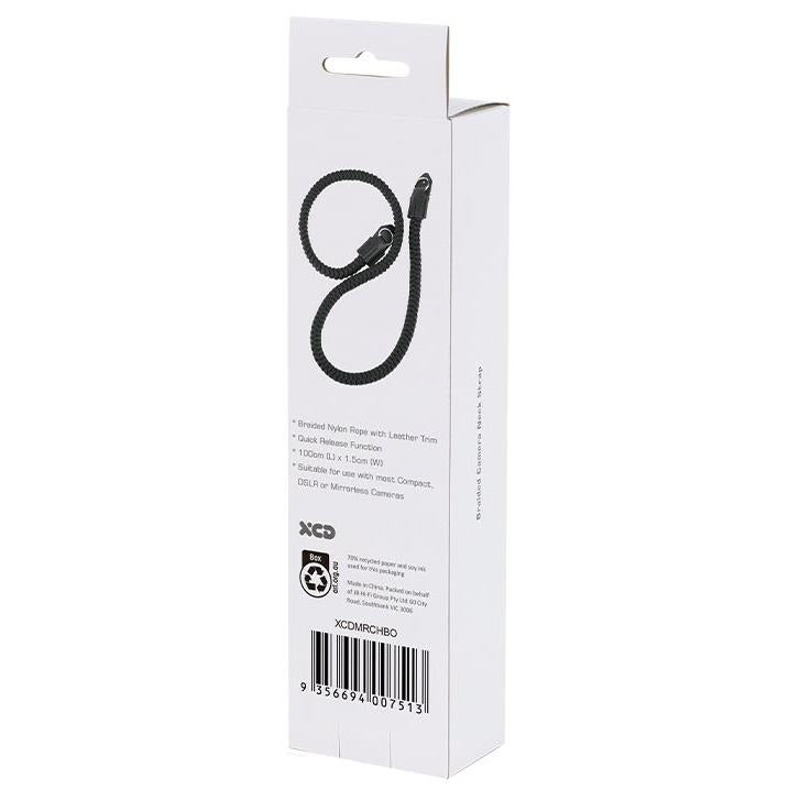 XCD Camera Braided Neck Rope Strap (Black)