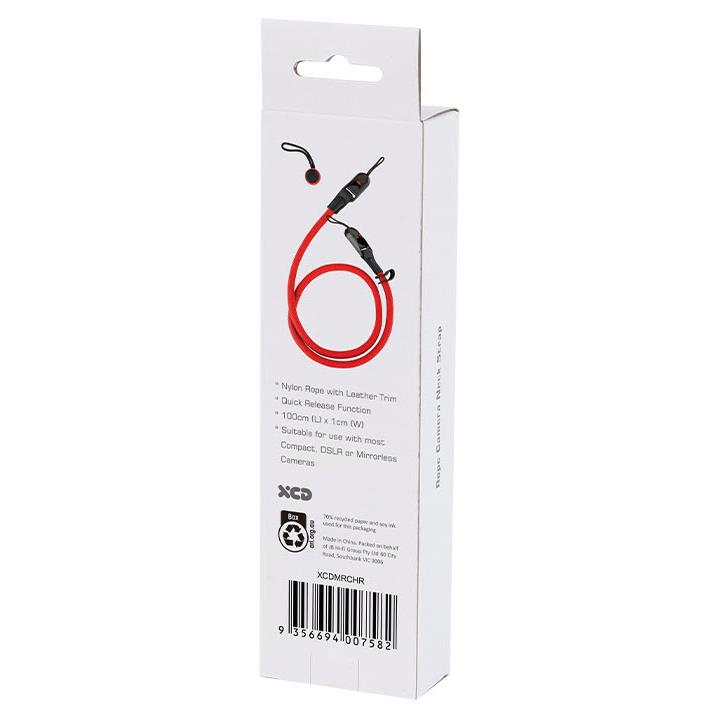 XCD Camera Rope Neck Strap (Red)