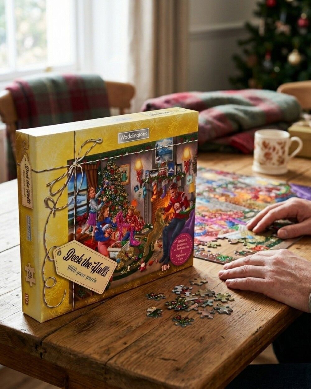 Waddingtons Of London Deck The Halls 1000 Piece Jigsaw PuzzleVarious