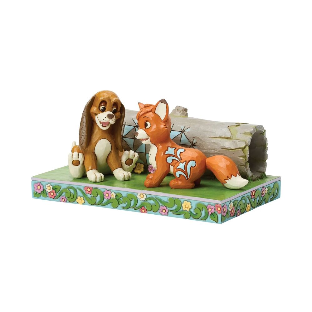 Jim Shore Disney Traditions - The Fox and the Hound - An Unlikely Friendship
