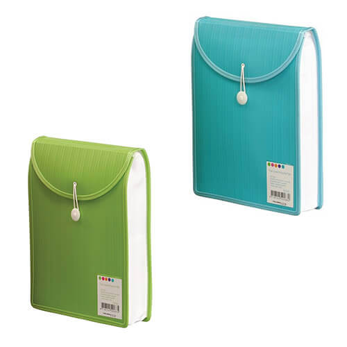 Bantex Top Load File Attache Case (A4) - Aqua