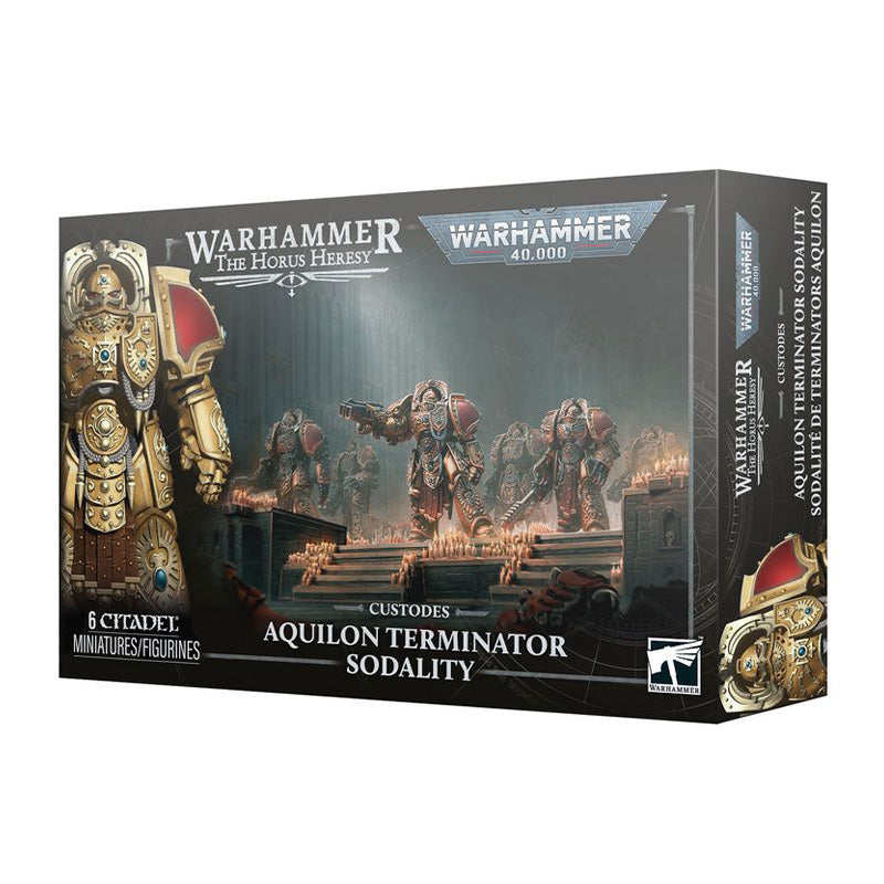 Games Workshop Warhammer 40K The Horus Heresy Adeptus Custodes Aquilon Terminator Sodality