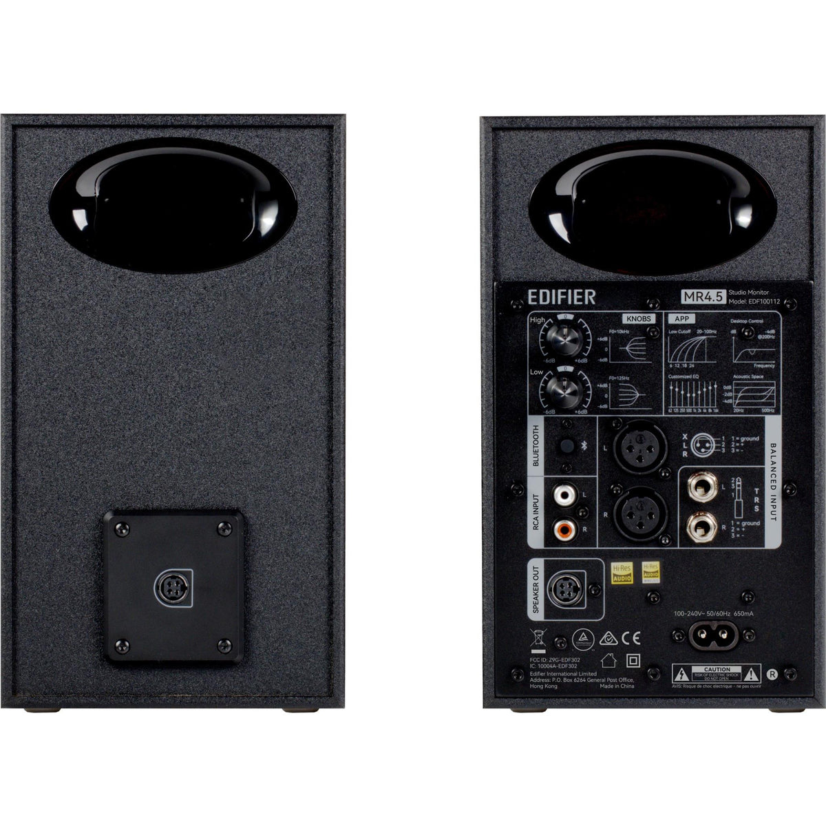 Edifier MR4.5 Powered Studio Monitor Bluetooth Speakers (Black)