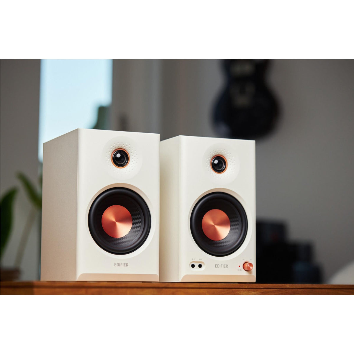 Edifier MR4.5 Powered Studio Monitor Bluetooth Speakers (White)