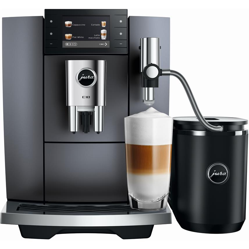 Jura E10 Fully Automatic Coffee Machine (Onyx Grey)
