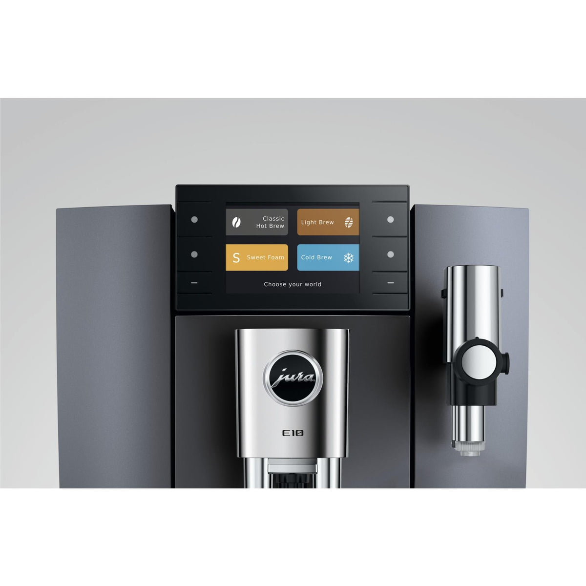 Jura E10 Fully Automatic Coffee Machine (Onyx Grey)