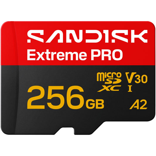SanDisk Extreme Pro microSDXC 256GB 250MB/s Memory Card