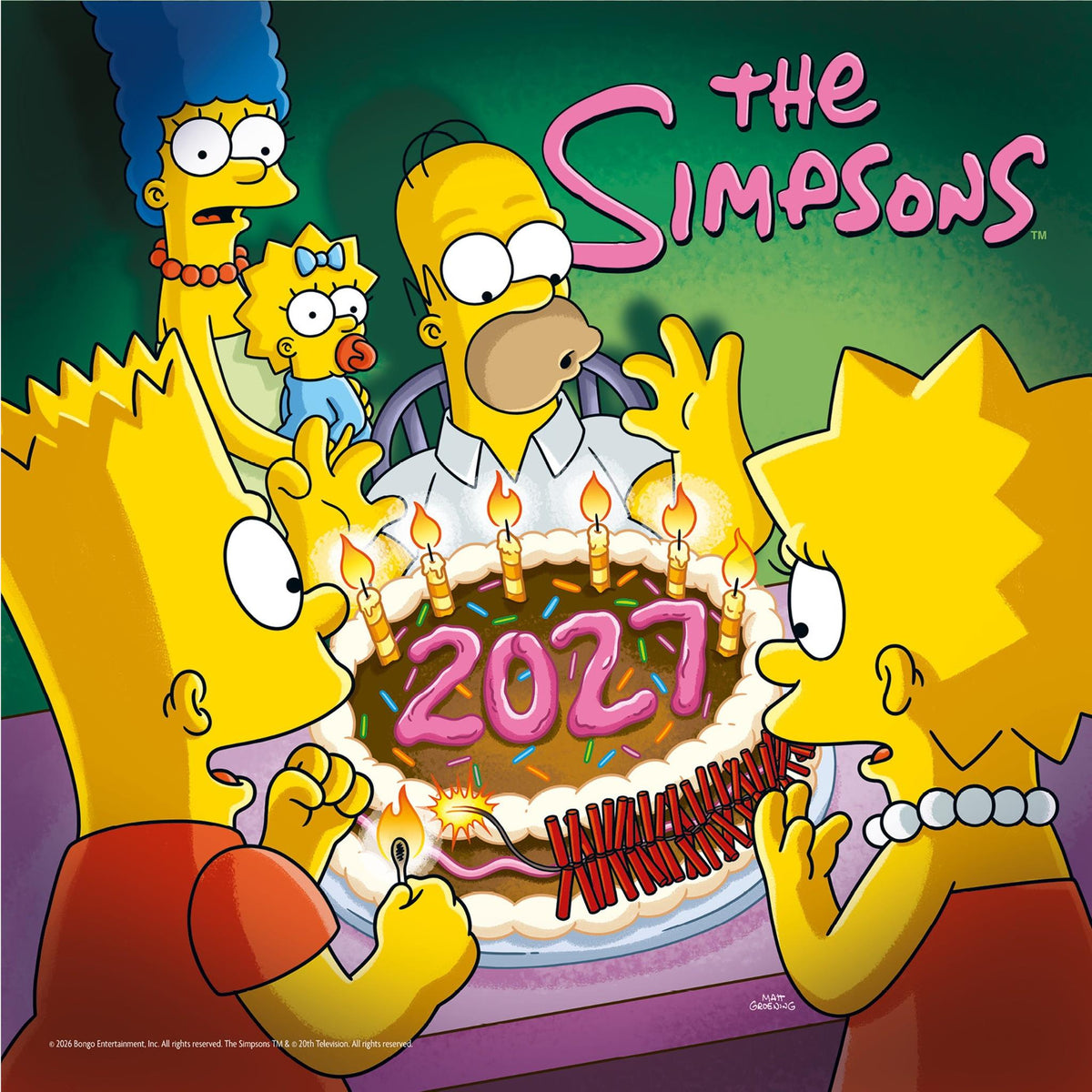 Simpsons, The - 2027 Calendar