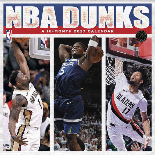 NBA Dunks - 2027 Calendar
