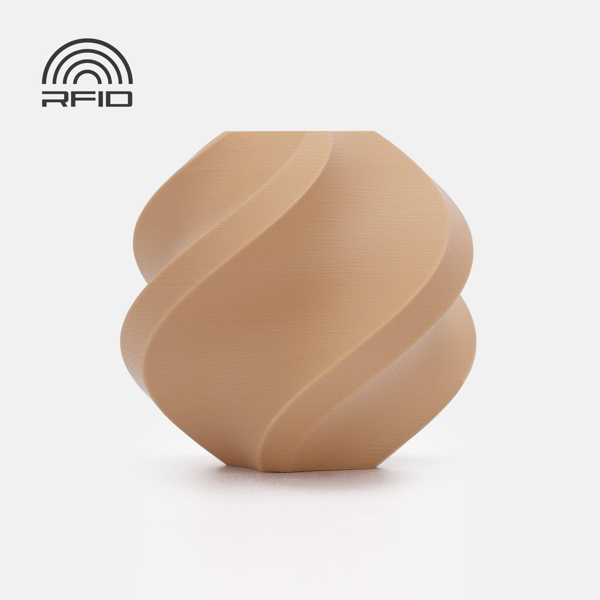 Bambu Lab PLA Matte 3D Printer Filament Refill (Caramel) [1kg]