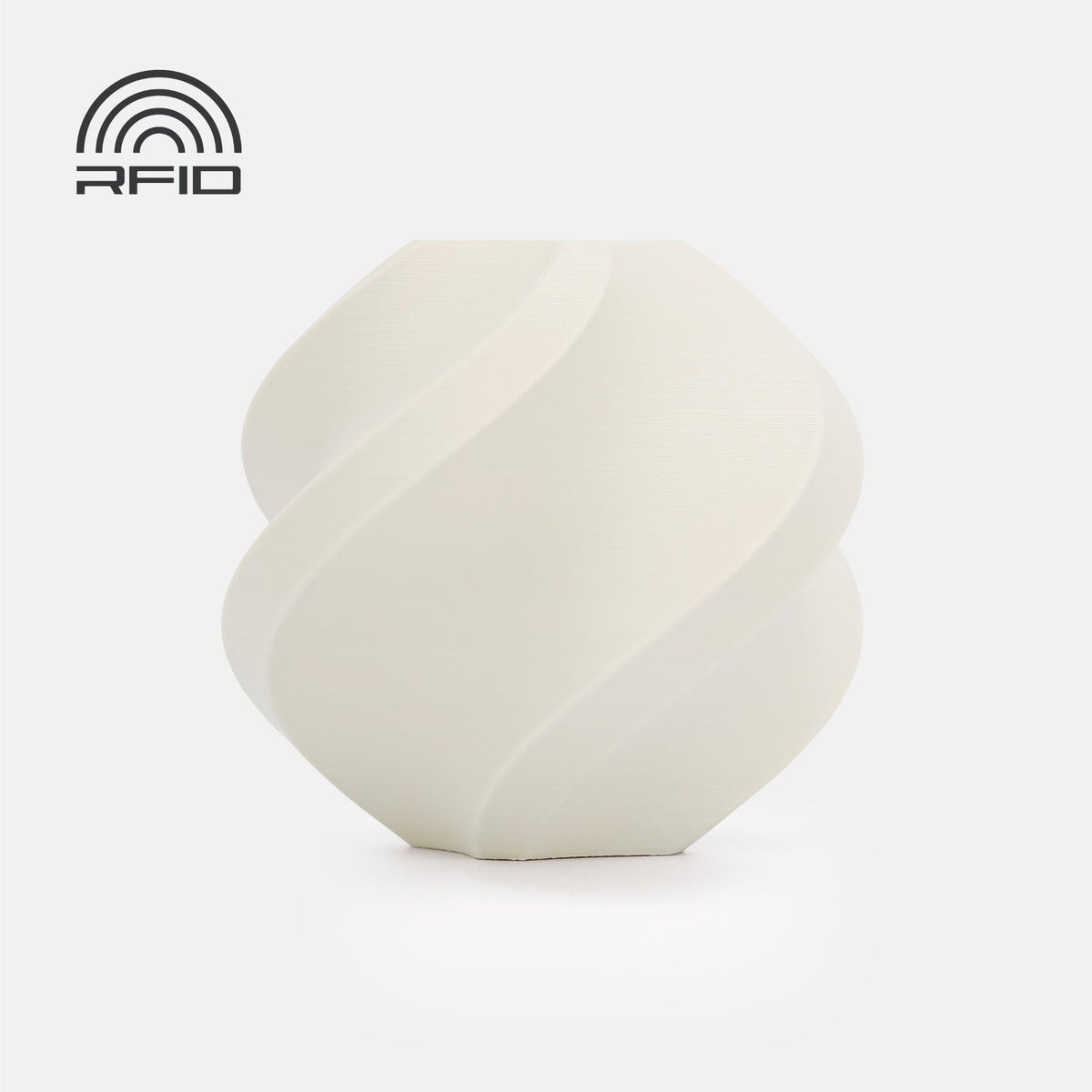 Bambu Lab PLA Matte 3D Printer Filament Refill (Bone White) [1kg]