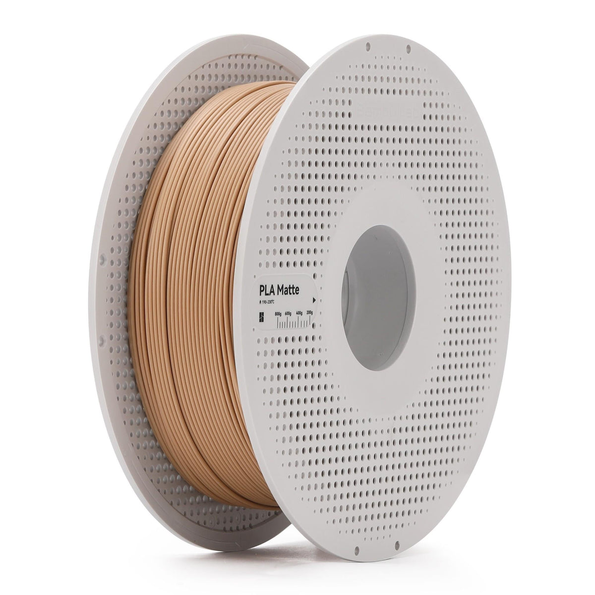 Bambu Lab PLA Matte 3D Printer Filament With Spool (Latte Brown) [1kg]