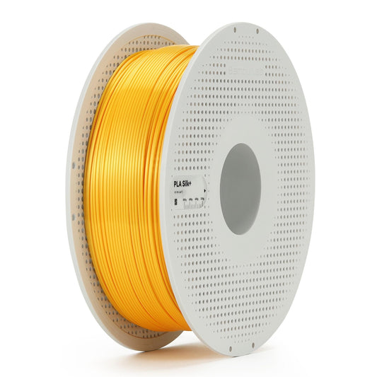 Bambu Lab PLA Silk+ 3D Printer Filament With Spool (Gold) [1kg]