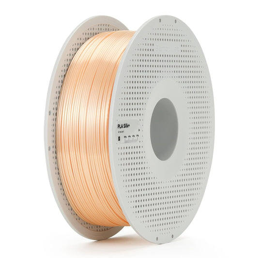 Bambu Lab PLA Silk+ 3D Printer Filament With Spool (Champagne) [1kg]