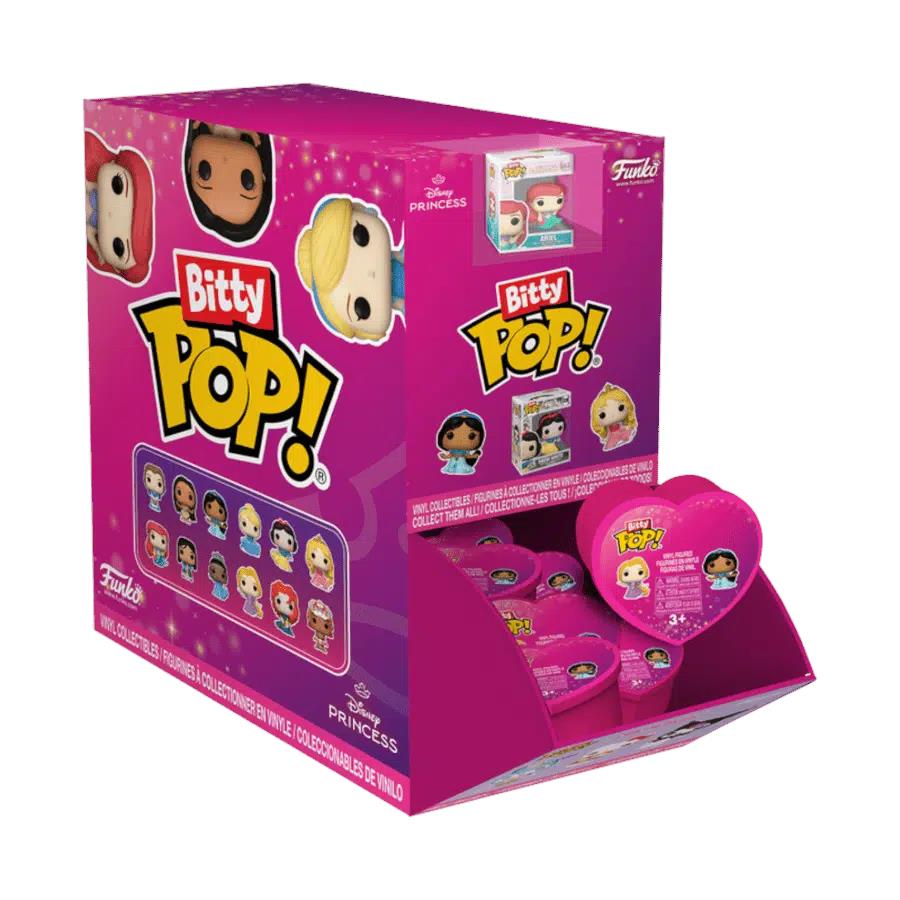 Disney: Princesses – Blind Heart Shaped Capsule Bitty Pop! (Blind Box)